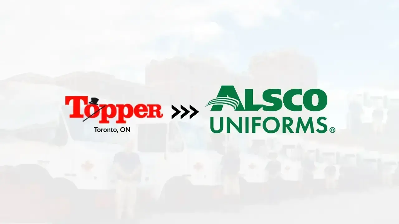 Topper Linen and Alsco Uniforms Logos