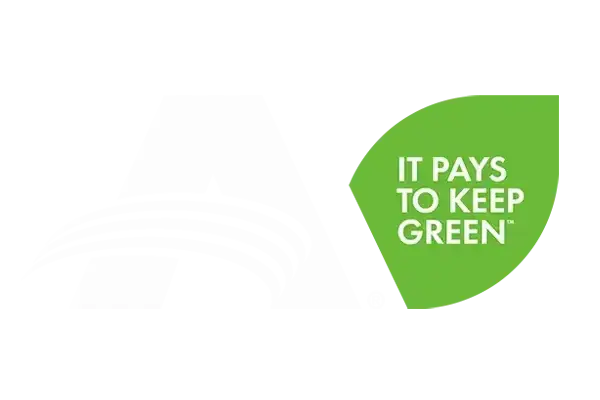It Pays to keep Green Logo White