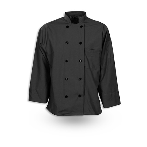 Classic Chef Coat With Plastic Buttons