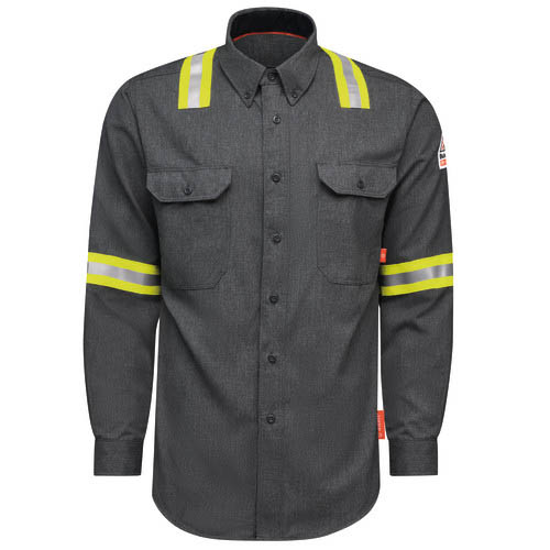 Men's iQ Series Enhanced Visibility Comfort Woven Lightweight Shirt
