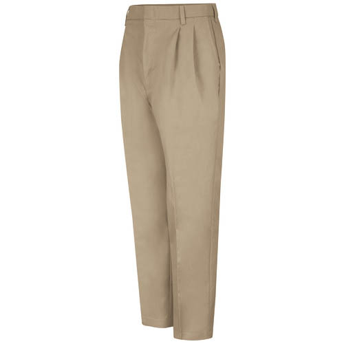 Men's Pleated Twill Pants
