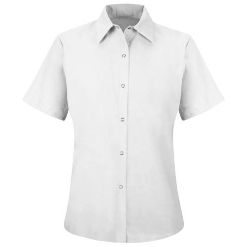 Women's Pocketless Short Sleeve Gripper Shirt
