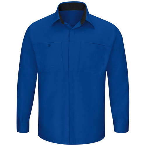 Men's Long Sleeve Performance Plus Shop Shirts With Oilblok Technology